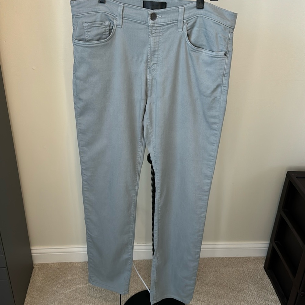 J Brand Straight Fit Kane Trouser Pants 36x34 KECKLEY CEMENTATION